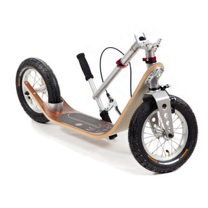 Boardy Mahogany wood kick scooter for great ride comfort